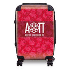 Alpha Omicron Pi Carry-on Suitcase - Rose Pattern Suitcases