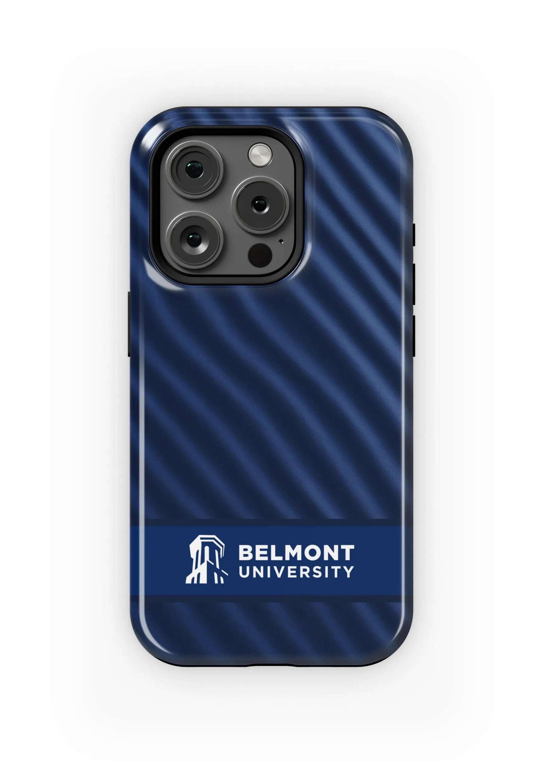 Belmont University iPhone 16, 15, 14, 13 Mobile Phone Case - Wave Gloss Mobile Phone Cases