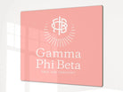 Gamma Phi Beta Charcuterie Board Party Tray Cheeseboard Blush Serveware