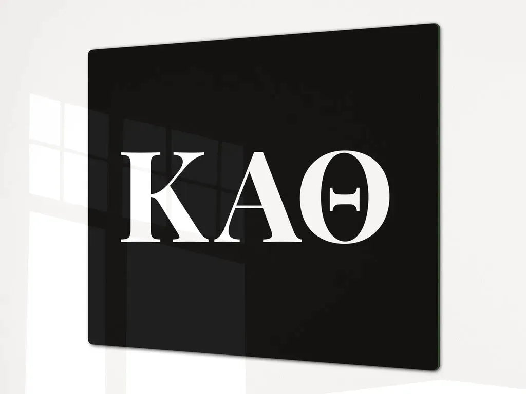 Kappa Alpha Theta Charcuterie Board Party Tray Cheeseboard - Greek Letters Serveware