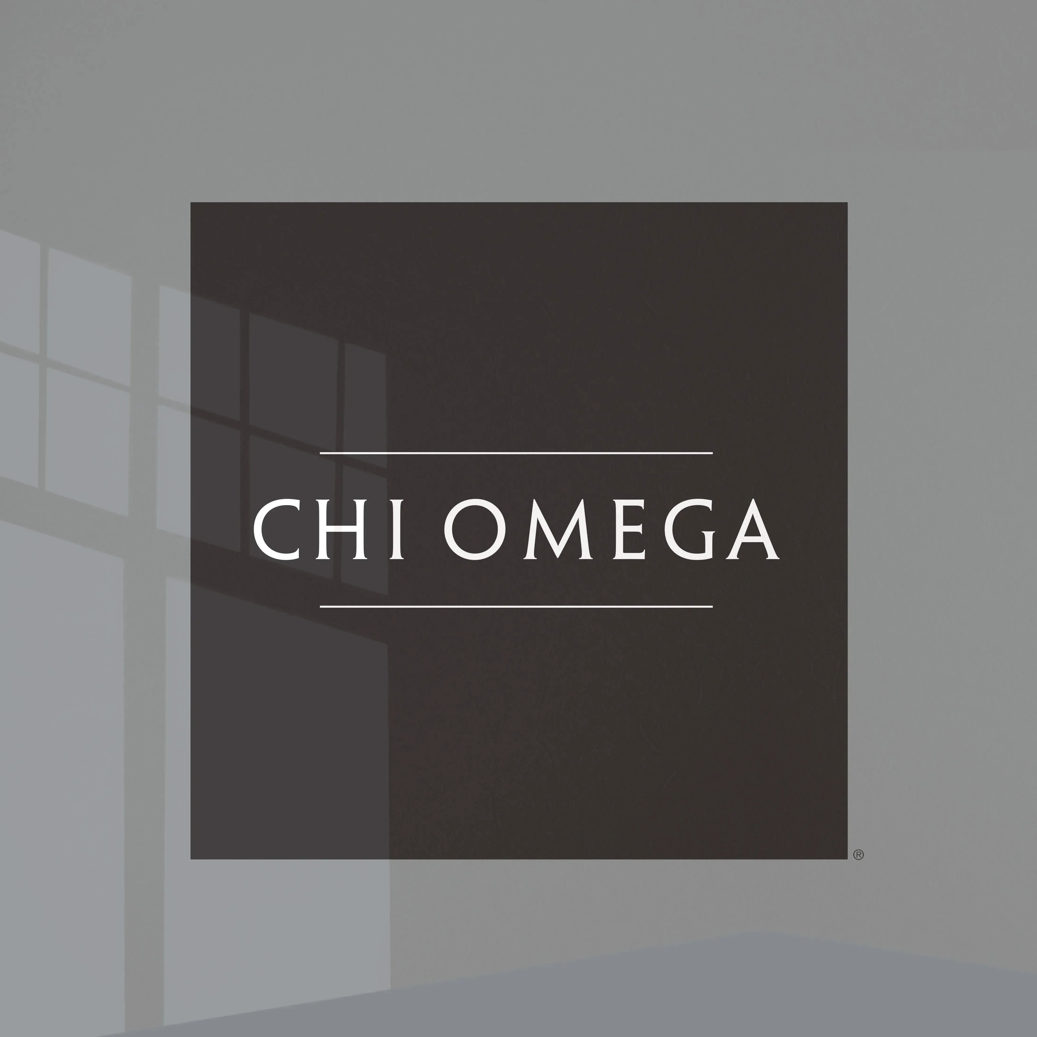 Chi Omega Charcuterie Board Event Party Tray Cheeseboard Gray Serveware