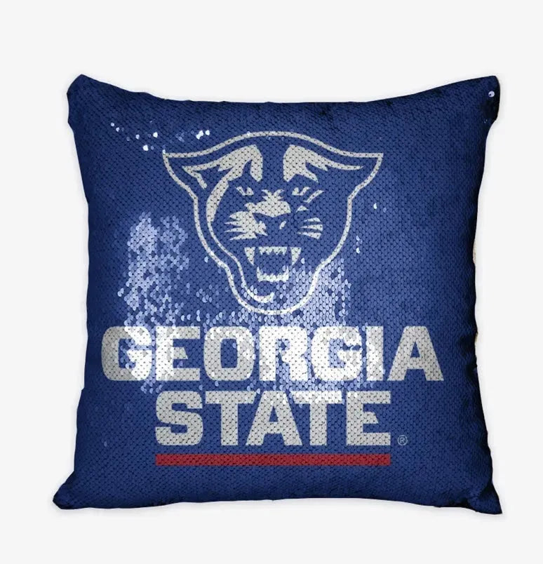 Georgia State University Sequin Pillow Cover Pillow Covers