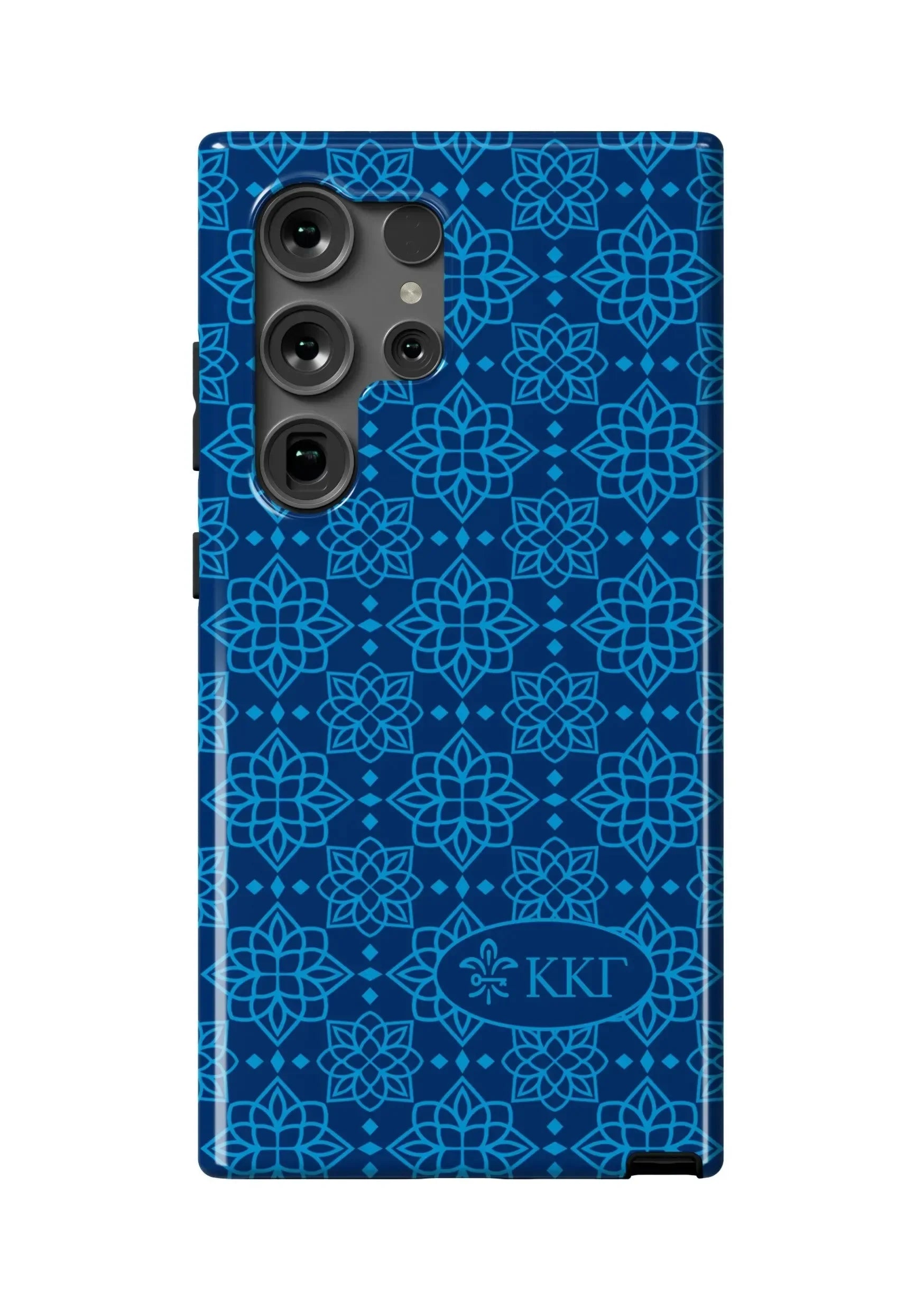 Kappa Kappa Gamma Samsung Galaxy 24, 23 Mobile Phone Case - Kappa Ornate Gloss Mobile Phone Cases
