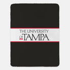 University of Tampa XL 60x80 Traditional Sherpa Blanket Throw Blankets