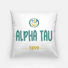 Alpha Tau 1899 18" Throw Pillow Cover Pillow Covers