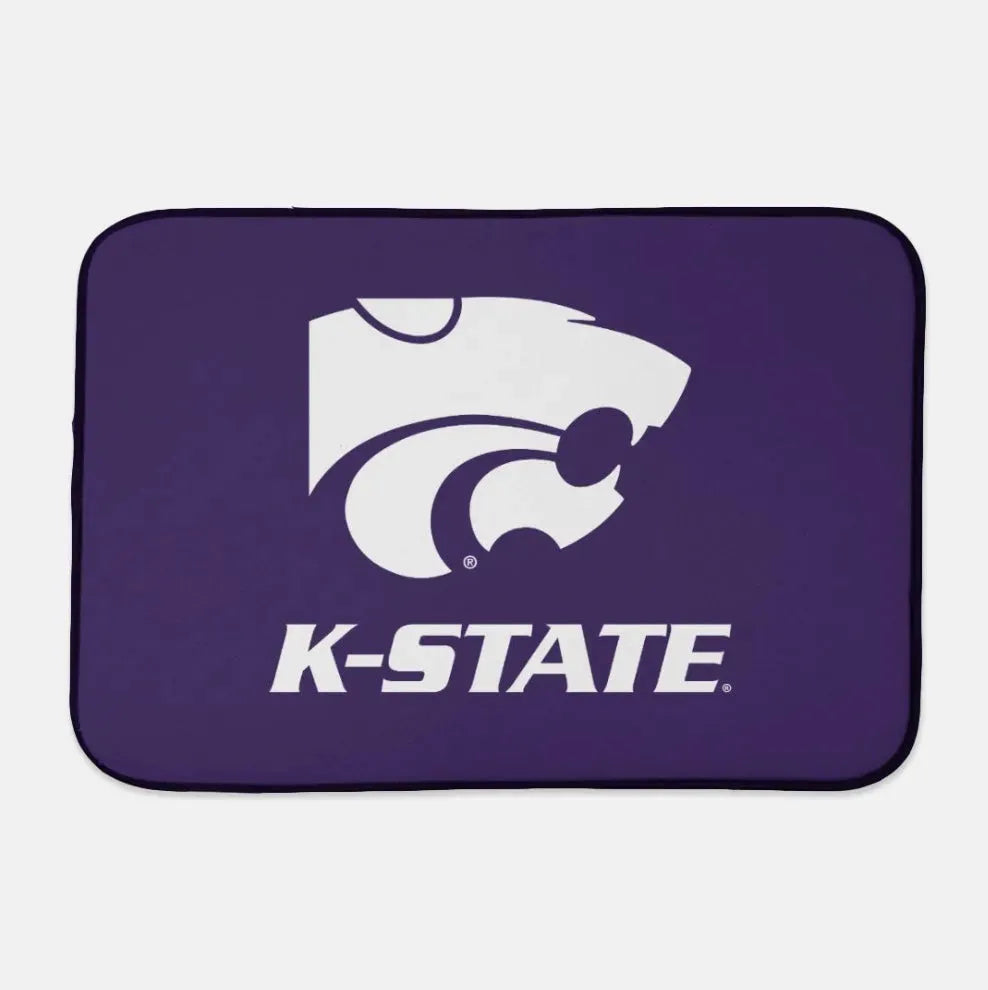K-STATE Dish Drying Mat Purple Dish Mat