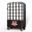Tampa Spartans Carry-on Luggage - Gingham Suitcases