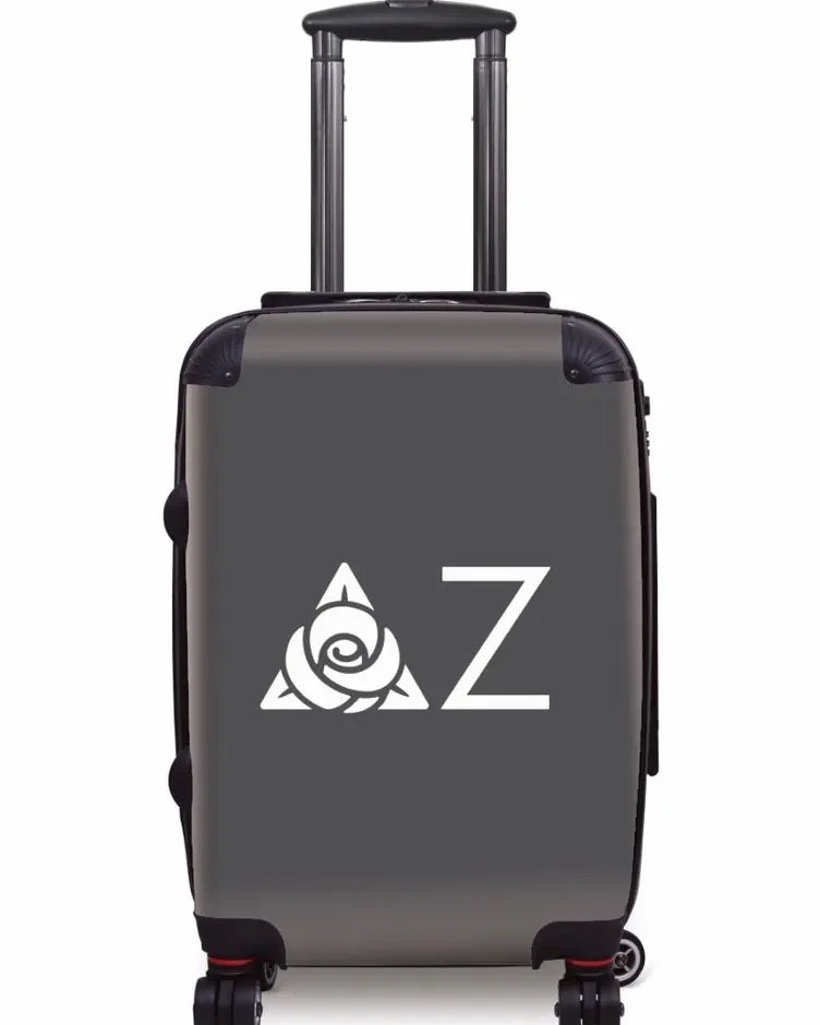 Delta Zeta Carry-on Suitcase Gray Suitcases