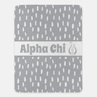 Alpha Chi Sherpa XL 60x80 Sherpa Throw Blanket - Chord Dash Throw Blankets
