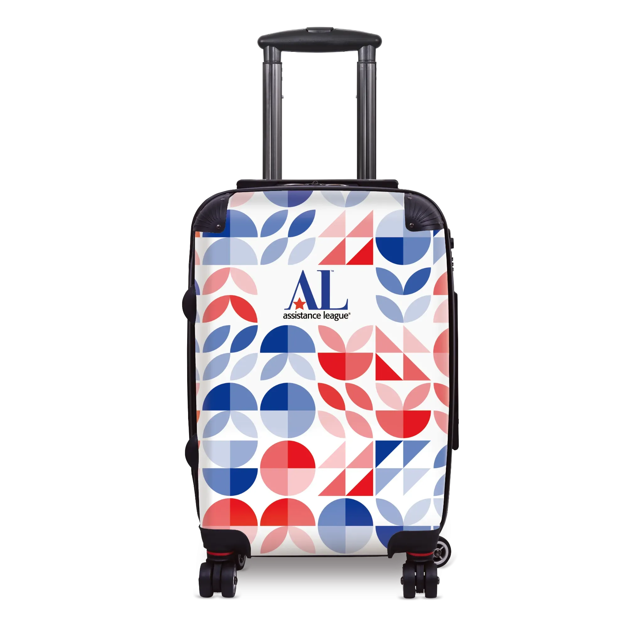 Assistance League Carry-On Suitcase - Geo Petals Suitcases