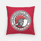 University of Tampa Spartan Seal Pillow Cover - Red - 18" Pillow Covers