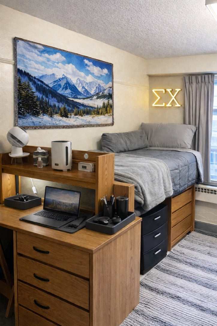 Sigma Chi Greek Letters LED Neon Sign w/ Dimmer | Dorm Decor Wall Art_CAMPUS GREEK FIT