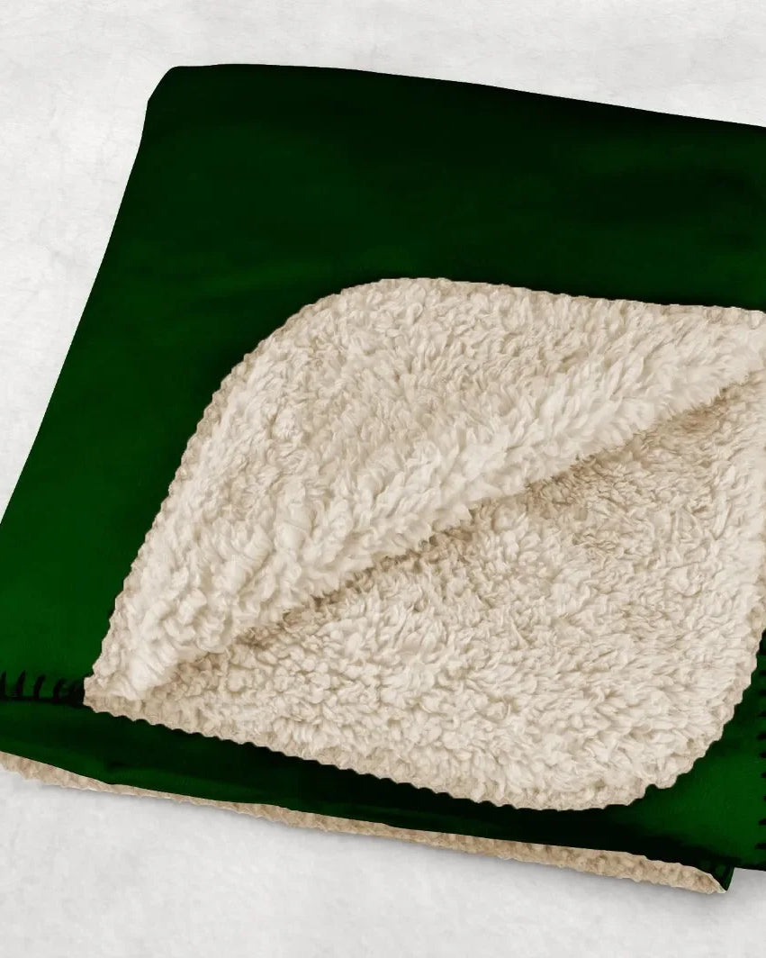 Pennridge Women's Soccer XL 60x80 Sherpa Blanket - Center Band Throw Blankets