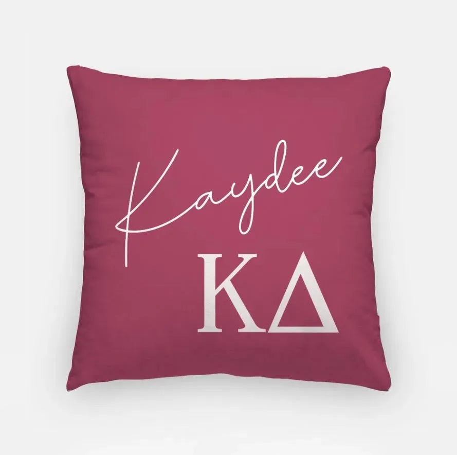 Kaydee 18" Throw Pillow Cover Burgundy Pillow Covers