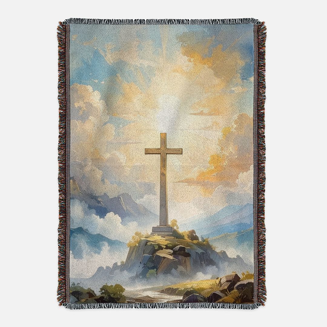 Inspirational Skies Woven Tapestry Blanket Vertical Decorative Tapestries