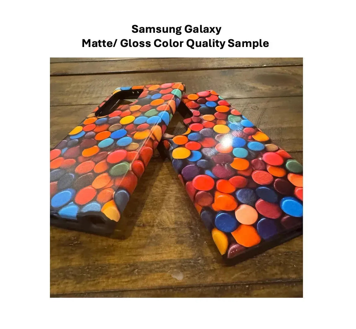 Alpha Delta Pi Samsung Galaxy 24, 23 Mobile Phone Case - Geo Petals Mobile Phone Cases