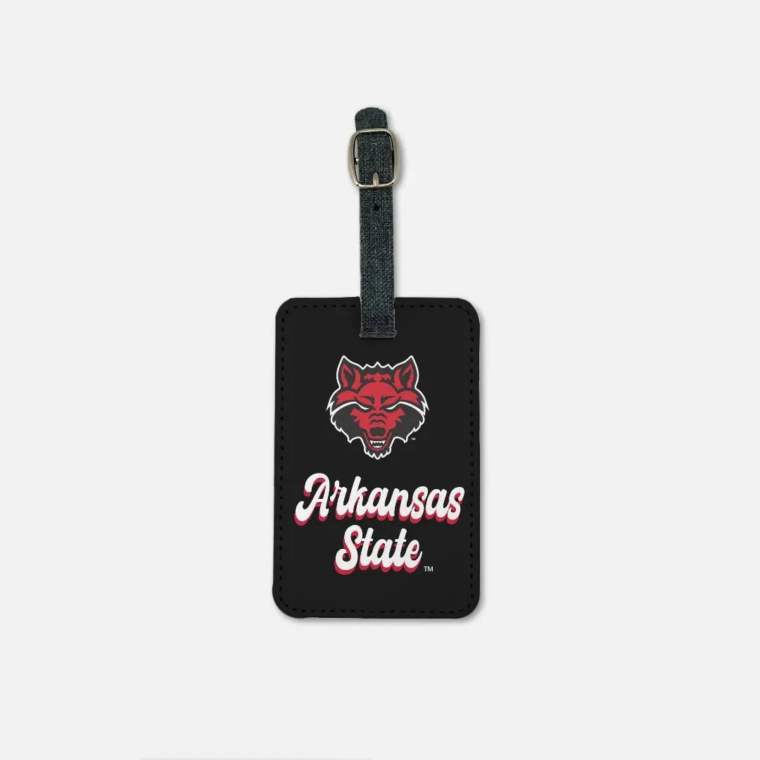 Arkansas State University Luggage Tag (Set of 2) - Retro Luggage Tags
