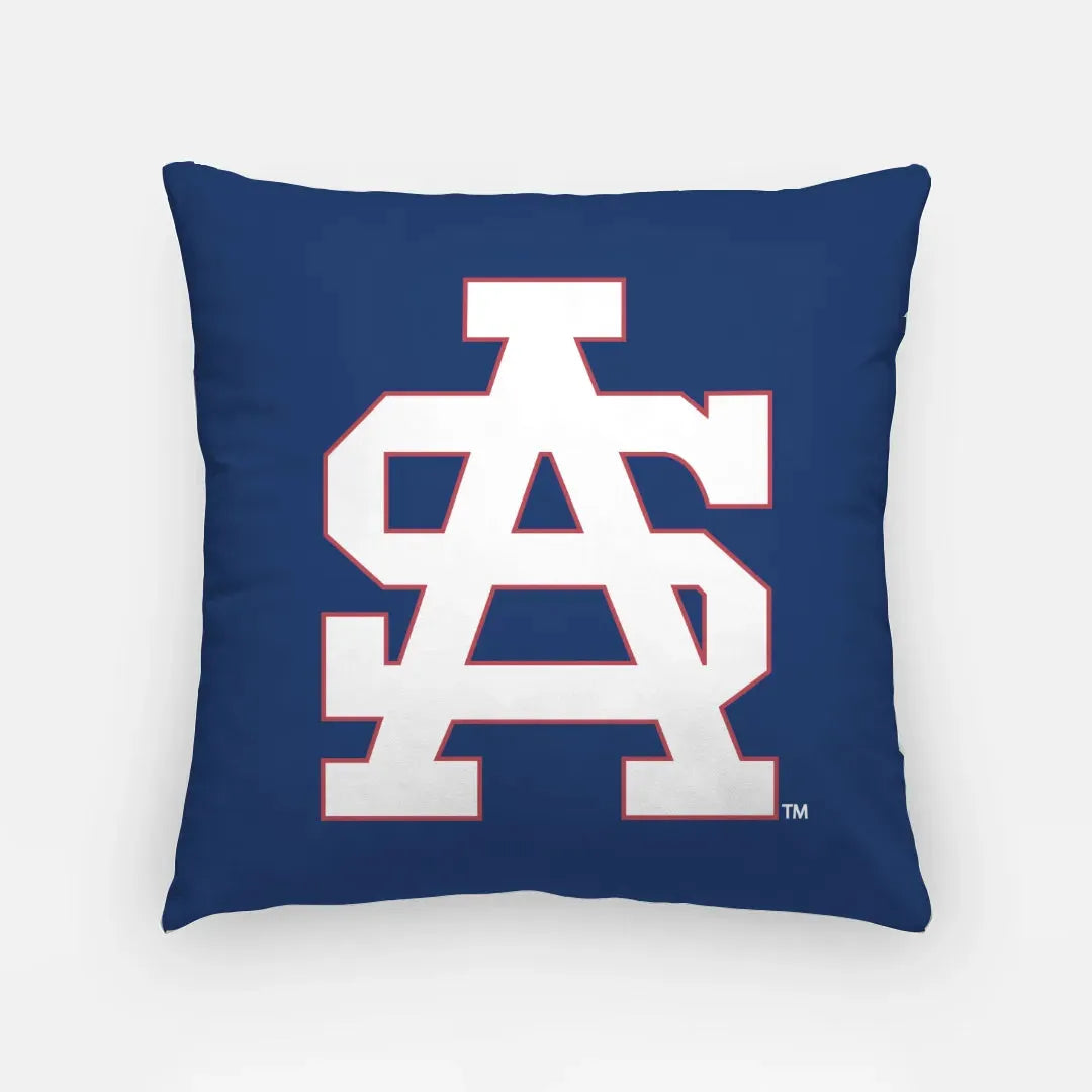 South Alabama 18" Throw Pillow Cover - USA SA White Letters Pillow Covers