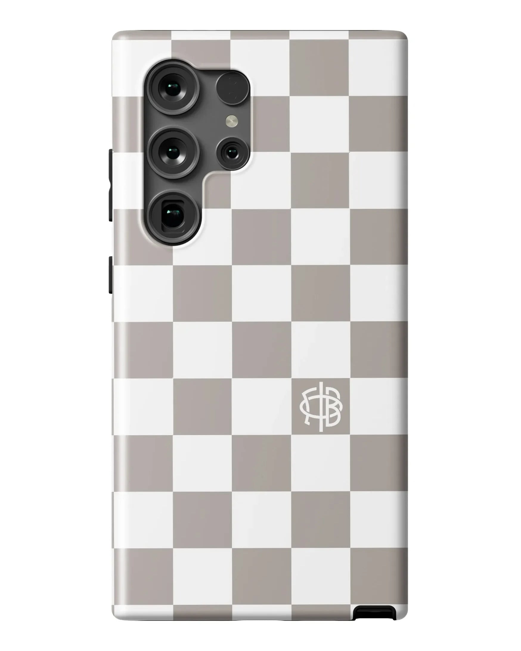 GPhiB Samsung Galaxy 24, 23 Mobile Phone Case - A La Mode Check Matte Mobile Phone Cases