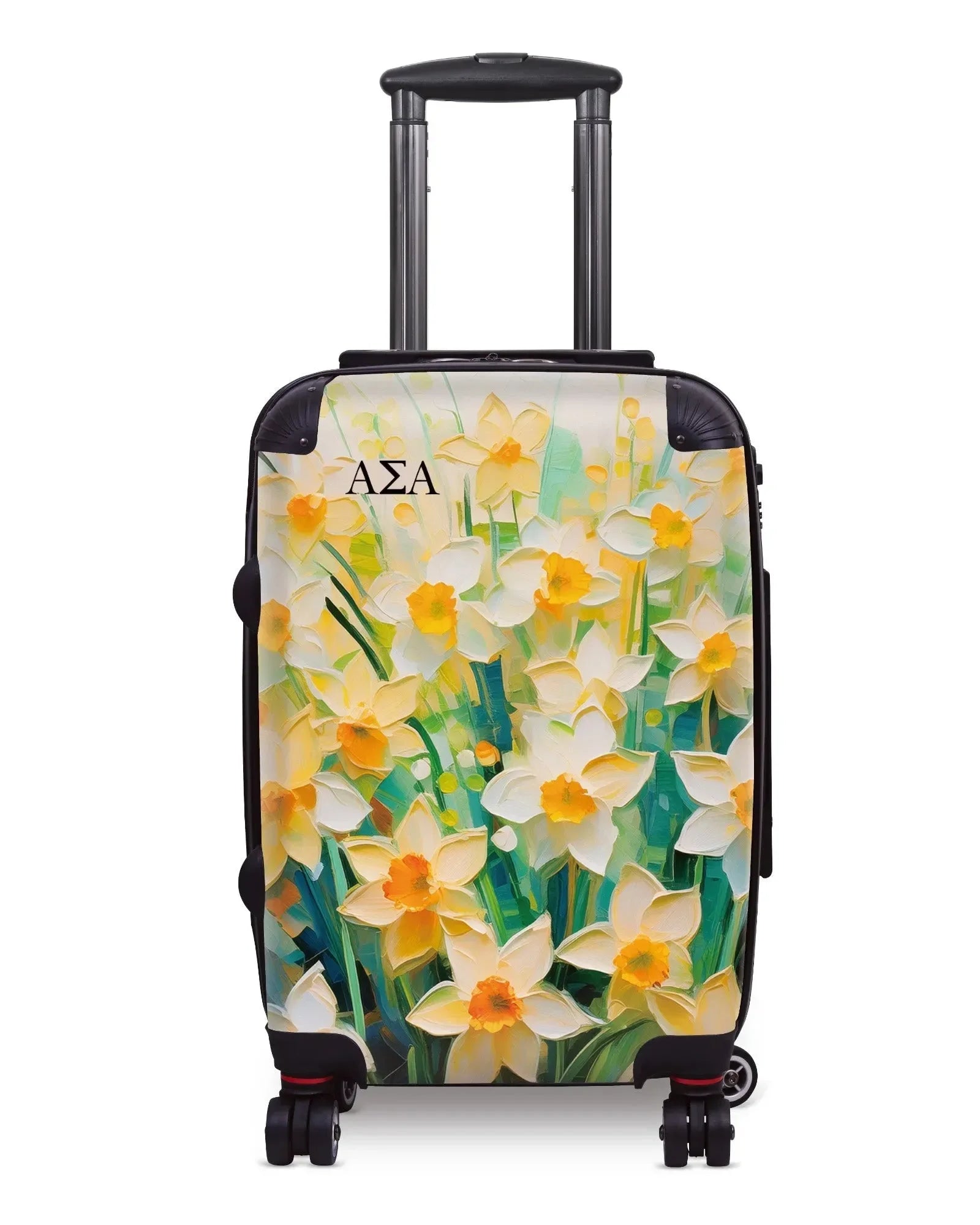 Alpha Sigma Alpha Carry-on Suitcase - Bold Narcissus Suitcases