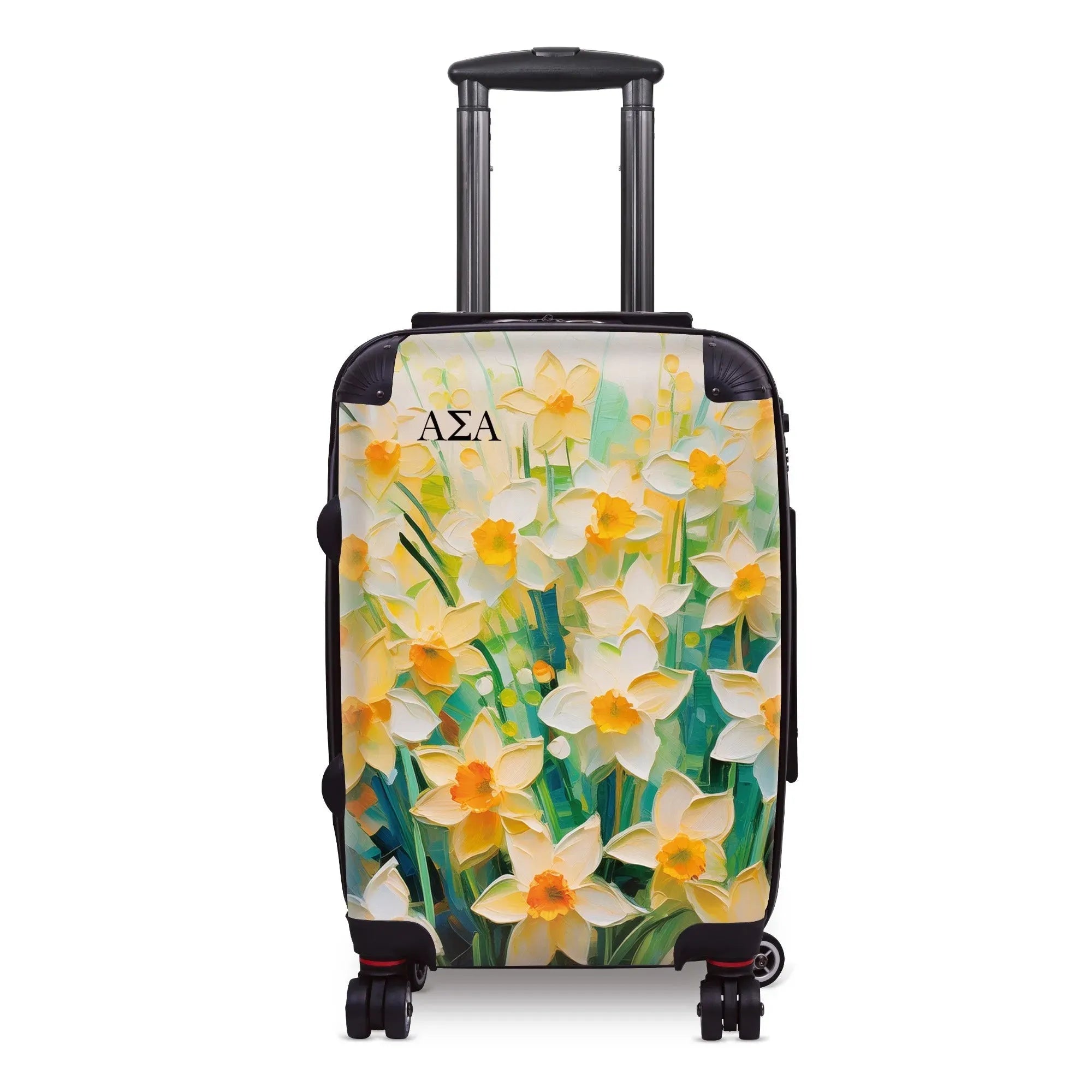 Alpha Sigma Alpha Carry-on Suitcase - Bold Narcissus Suitcases