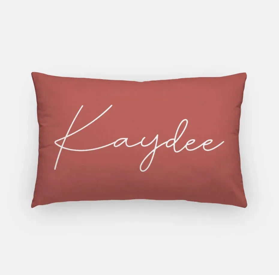 Kaydee Lumbar Pillow Cover Clay Pillow Covers