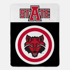 Arkansas "STATE" University XL 60x80 Sherpa Throw Blanket Throw Blankets