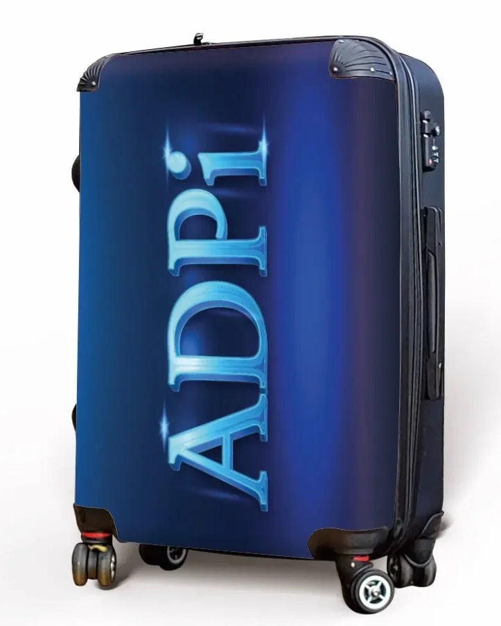Alpha Delta Pi Carry-on Suitcase - Neon Suitcases