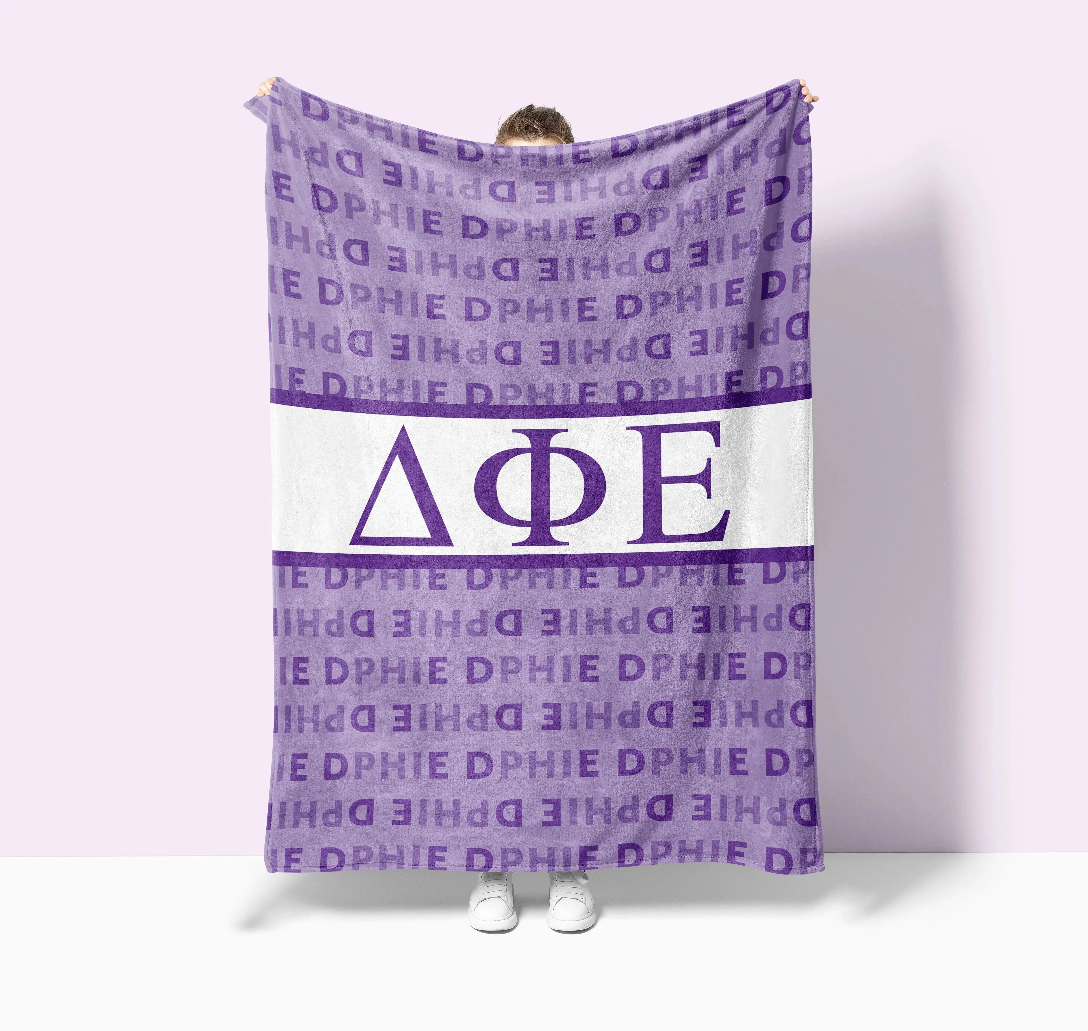 DPHIE XL 60x80 Sherpa Throw Blanket - DPHIE Pattern Throw Blankets