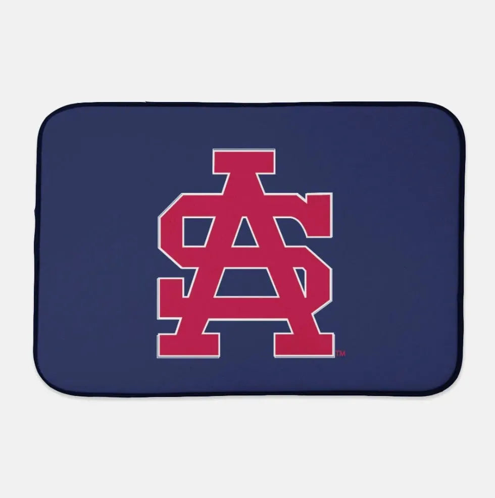 University of South Alabama SA Dish Drying Mat Blue Dish Mat