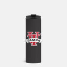 University of Tampa Thermal Tumbler 16 oz. - UTampa Banner Black White Drinkware
