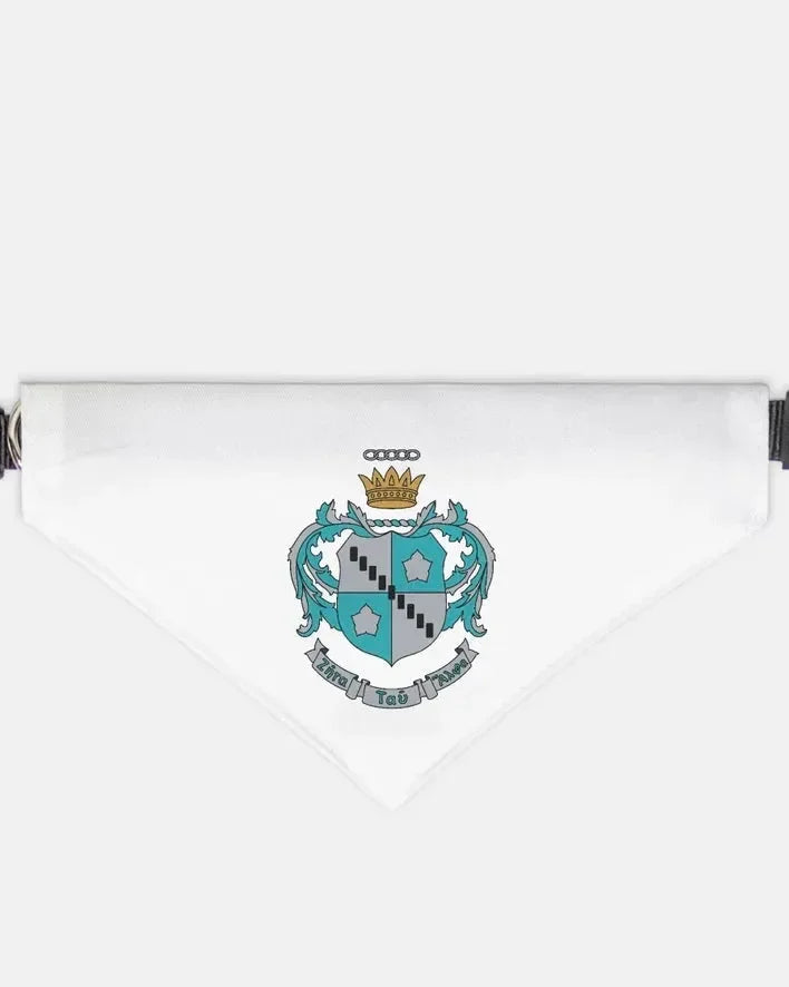 Zeta Tau Alpha Pet Bandana - Coat of Arms Pet Bandanas