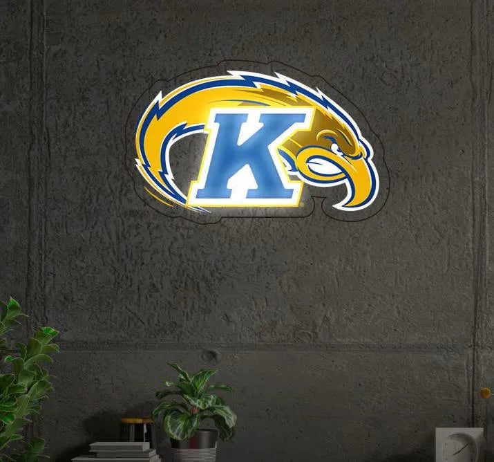 Kent State University LED UV Print Neon Sign w/ Dimmer - 20" Neon Signs