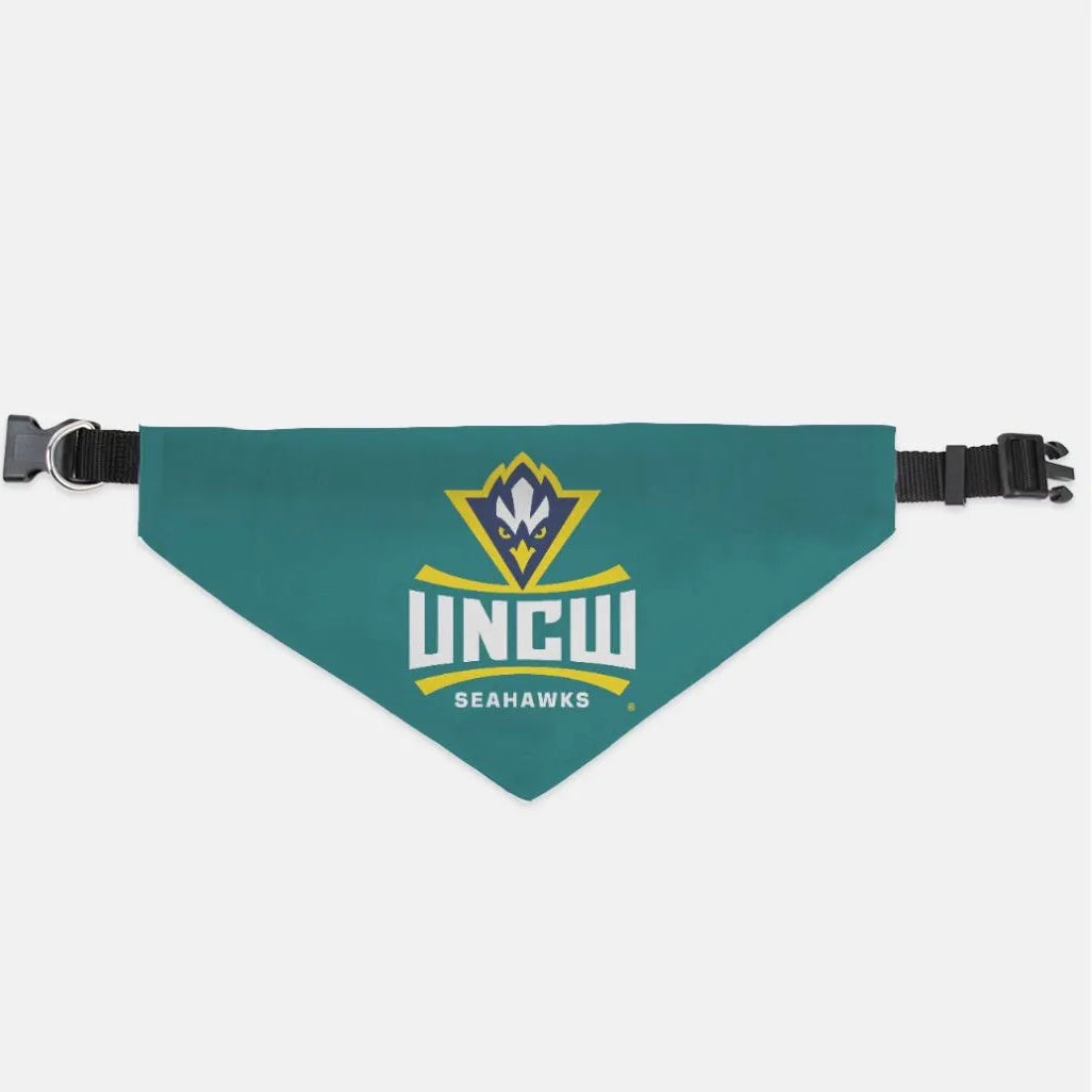 UNCW Pet Bandana - Teal XL Pet Bandanas