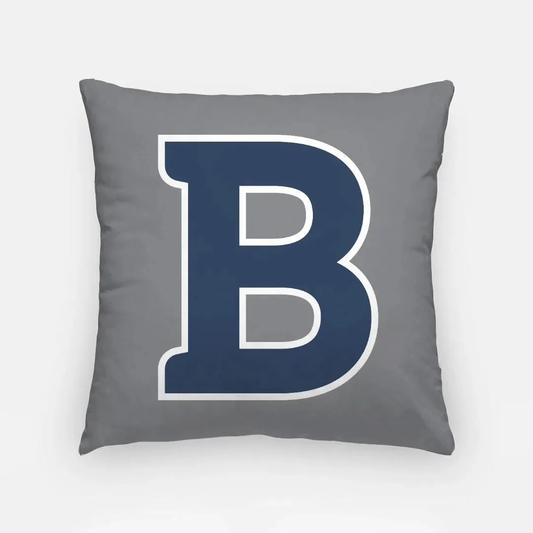 Butler University "B" Pillow Cover - 18" Blue Pillow Covers