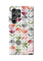 Kappa Delta Samsung Galaxy 24, 23 Mobile Phone Case - Geo Petals Gloss Mobile Phone Cases