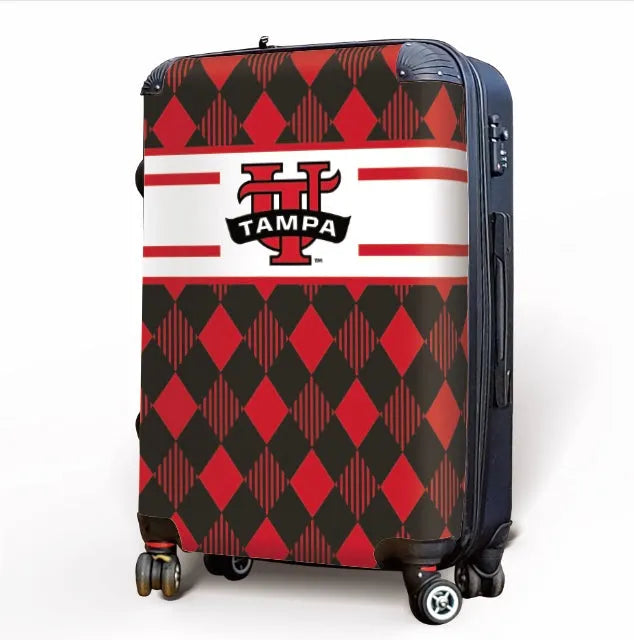 Tampa Spartans Carry-on Suitcase- Argyle Suitcases