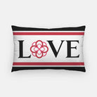 Alpha Omicron Pi Lumbar Throw Pillow Cover - LOVE Pillow Covers