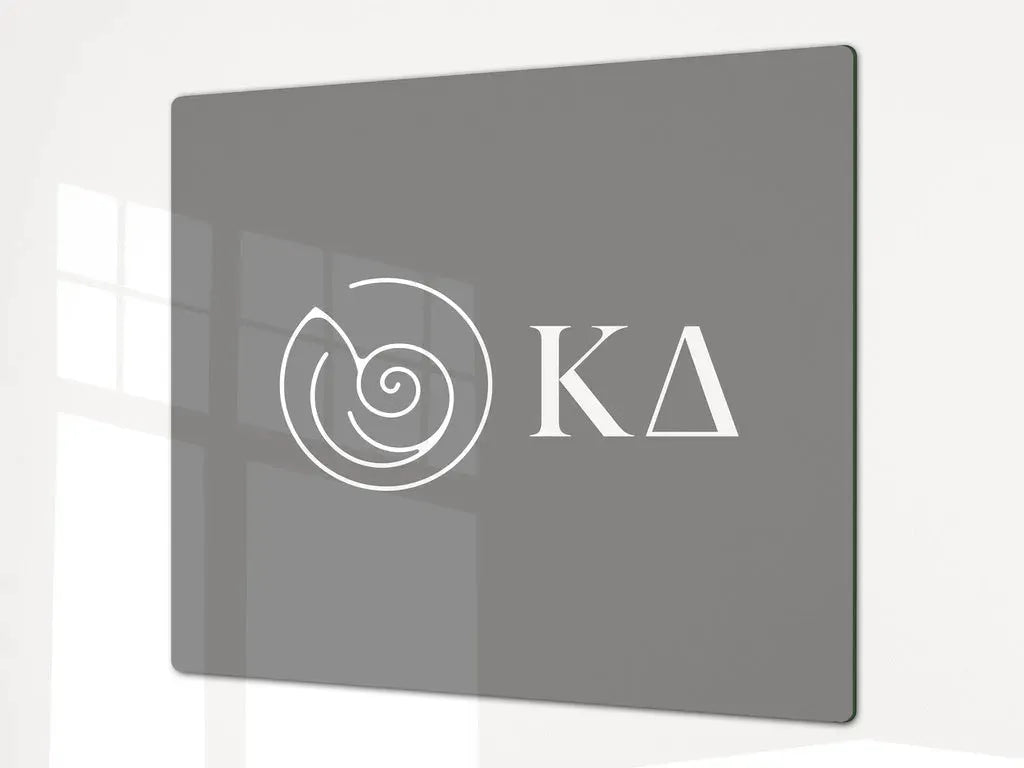 Kappa Delta Charcuterie Board Party Tray Cheeseboard Gray Serveware