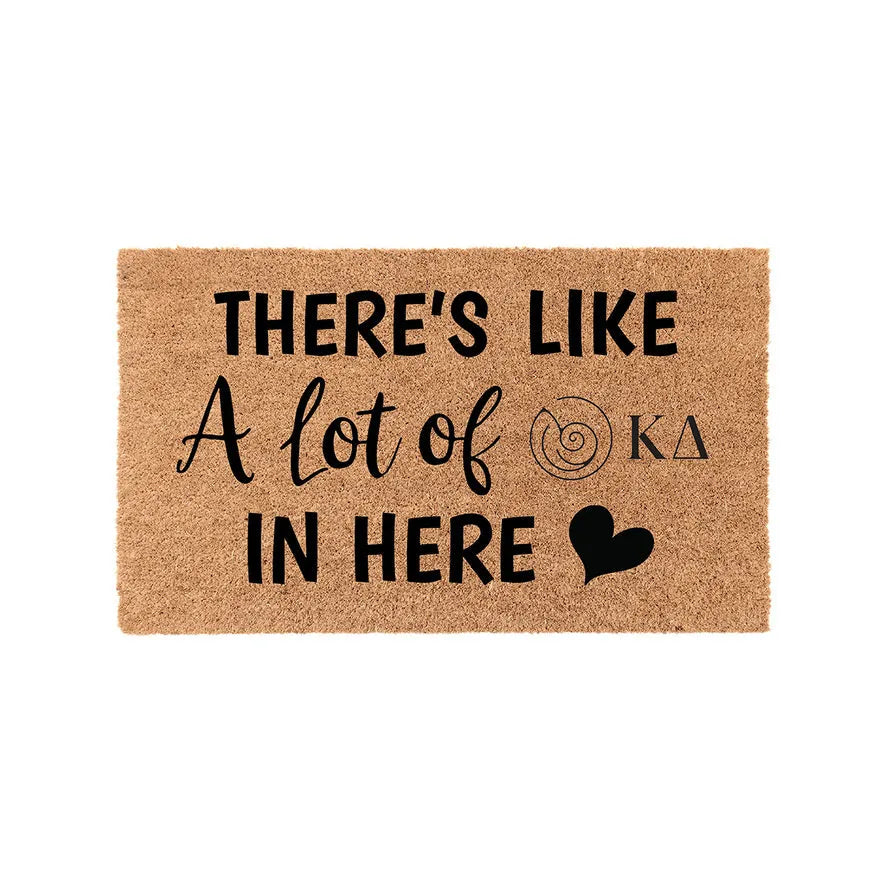 Kappa Delta Coir Doormat - A Lot of Door Mats