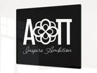 Alpha Omicron Pi Charcuterie Board Party Event Tray Black Serveware