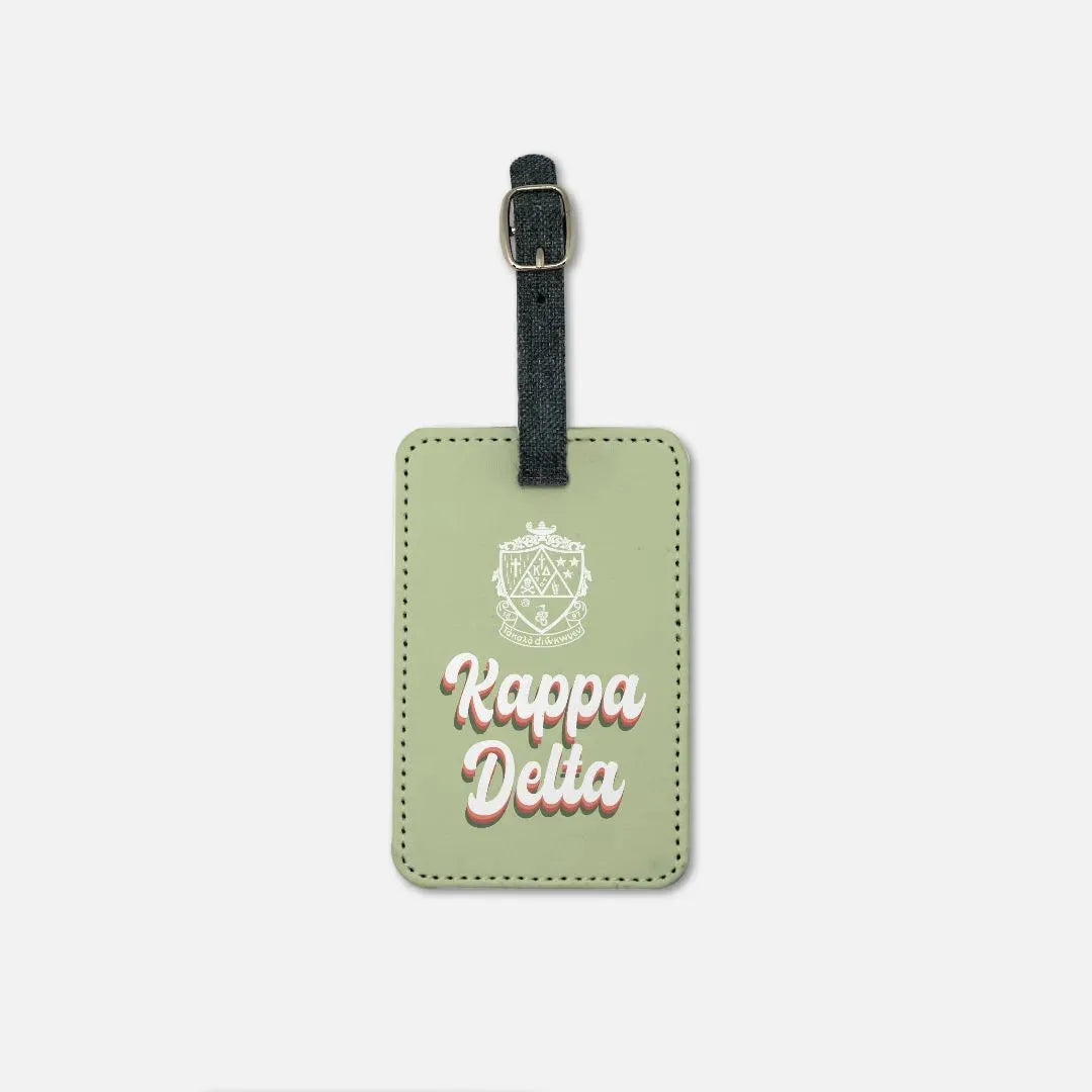 Kappa Delta Luggage Tag (Set of 2) Retro Luggage Tags