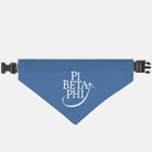 Pi Beta Phi Pet Bandana Blue Pet Bandanas