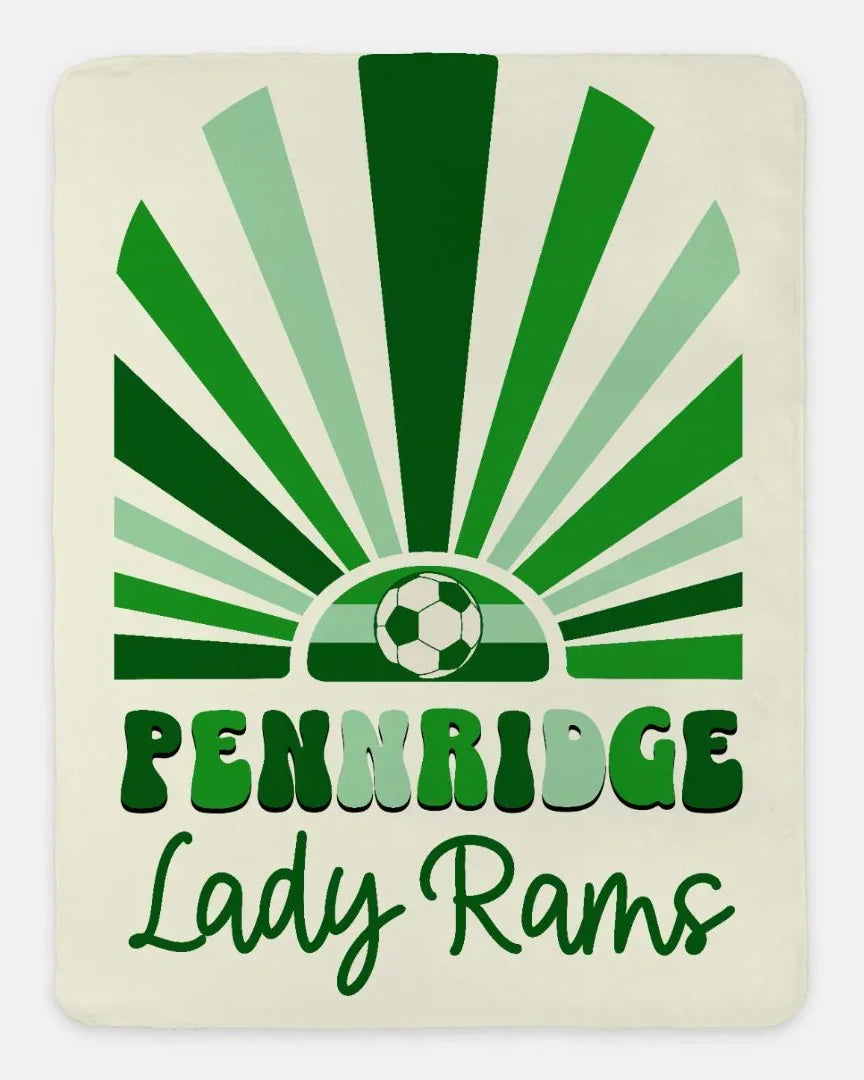 Pennridge Lady Rams Sunrise Default Title Blankets