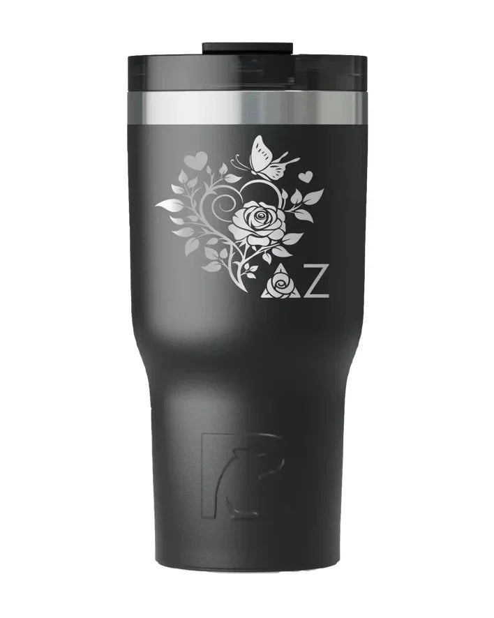Delta Zeta RTIC 20 oz Essential Ceramic Lined Tumbler - Heart