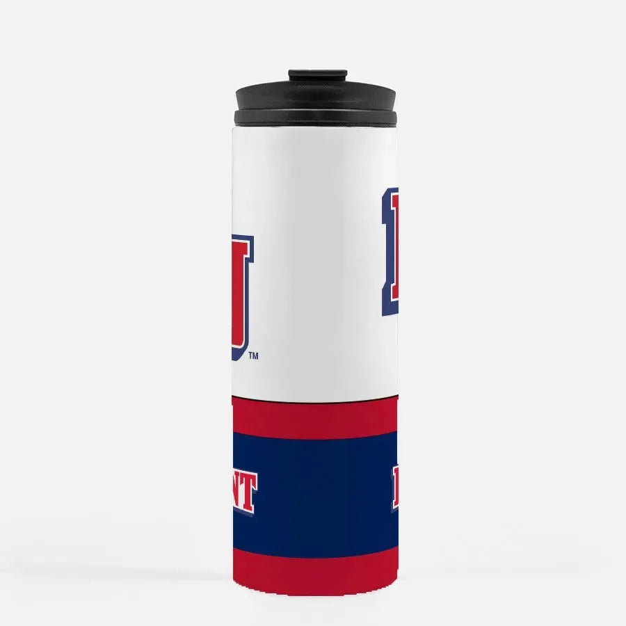 Belmont University BU Striped Thermal Tumbler 16 oz. Drinkware