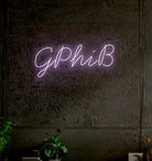 GPhiB LED Neon Script Sign w/ Dimmer Neon Signs