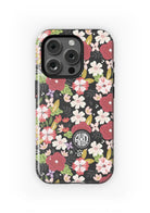 Alpha Chi Omega iPhone 16, 15, 14 Mobile Phone Case - Modern Floral Matte Mobile Phone Cases
