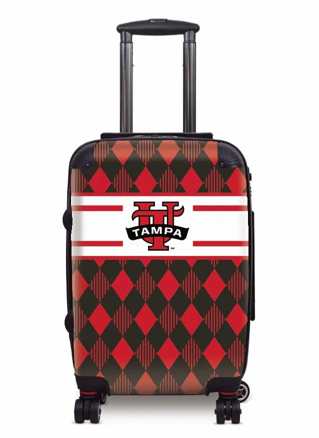Tampa Spartans Carry-on Suitcase- Argyle Suitcases