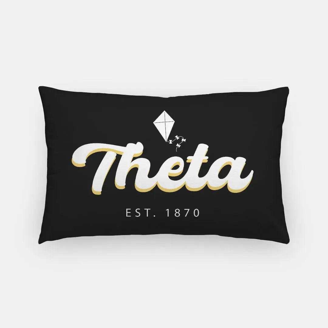 Theta Lumbar Pillow - Retro Pillow Covers